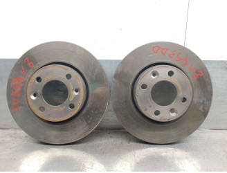 Recambio de disco freno delantero para renault kangoo / grand kangoo ii (kw0/1_) 1.5 dci 85 (kw0k, kw0l, kw0b) referencia OEM IA