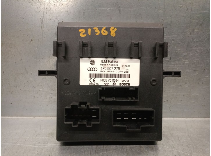 Recambio de modulo electronico para audi a6 c6 (4f2) 3.2 fsi quattro referencia OEM IAM 4F0907279  F005V00384 BOSCH