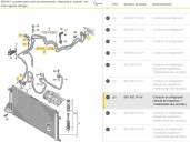 Recambio de tubos aire acondicionado para seat toledo iv (kg3) 1.6 tdi referencia OEM IAM 6R1820741N 6R1820741N 