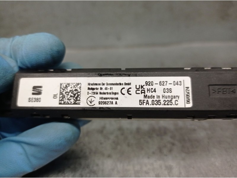 Recambio de antena para seat leon (kl1, klg) 1.0 tsi referencia OEM IAM 5FA035225C  920627043