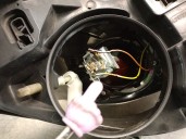 Recambio de faro izquierdo para peugeot 307 sw (3h) 2.0 hdi 135 referencia OEM IAM 9681834880 6204Z2 