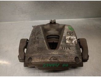 Replacement front right brake caliper for Citroën Jumpy III van (V_) 1.6 BlueHDi 115 OEM IAM reference 1613260180 16