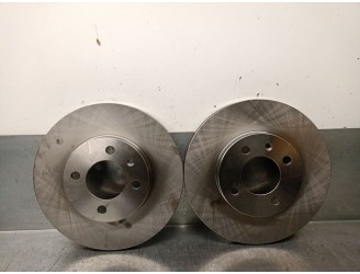 Recambio de disco freno delantero para seat toledo i (1l2) 1.9 tdi referencia OEM IAM 82B0215 82B0215 RIDEX