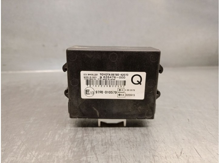 Recambio de centralita inmovilizador para toyota rav 4 ii (_a2_) 2.0 d 4wd (cla20_, cla21_) referencia OEM IAM 8978042070 62647