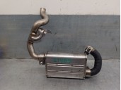 Recambio de silenciador trasero para volkswagen sharan (7n1, 7n2) 2.0 tdi referencia OEM IAM 9001800D WEBASTO