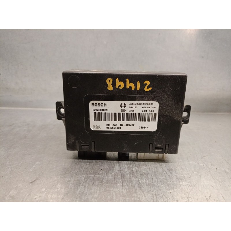 Recambio de modulo electronico para citroën c6 (td_) 2.7 hdi referencia OEM IAM 9649604380  0263004089 BOSCH