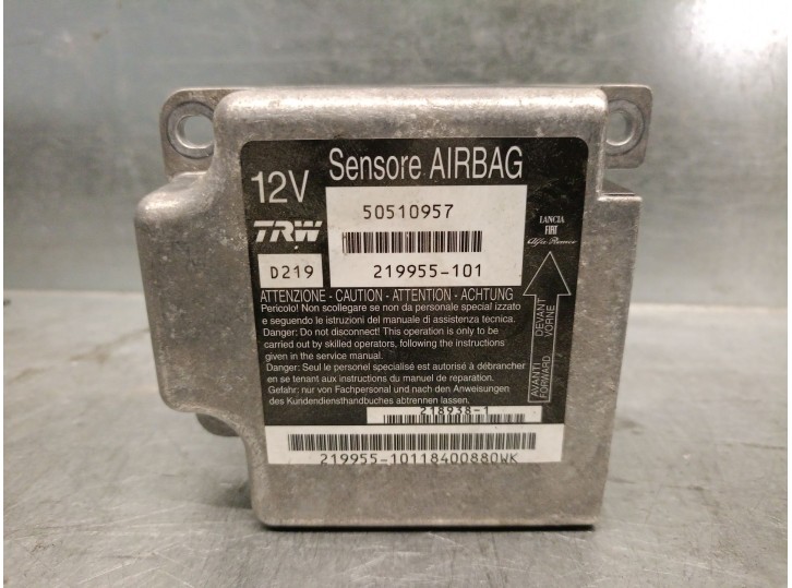 Recambio de centralita airbag para alfa romeo 159 (939_) 2.0 jtdm (939axp1b) referencia OEM IAM 50510957  219955101 TRW
