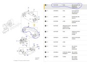Recambio de tubo para jaguar xe (x760) 2.0 d referencia OEM IAM G4D39F488AA AJ813338 