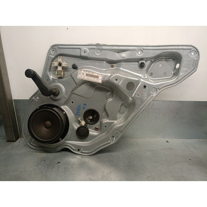 Recambio de elevalunas trasero derecho para seat leon (1m1) 1.9 tdi referencia OEM IAM 1M1340289 1M0839730J 