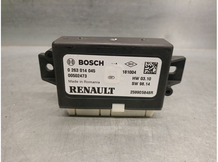 Recambio de modulo electronico para renault clio iv (bh_) 1.5 dci 90 referencia OEM IAM 259905848R  0263014045 BOSCH
