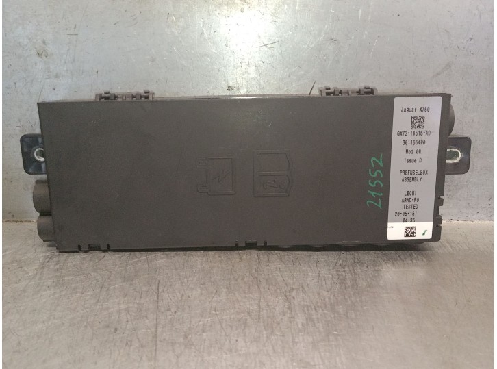 Recambio de caja reles / fusibles para jaguar xe (x760) 2.0 d referencia OEM IAM GX7314516AD 301165400