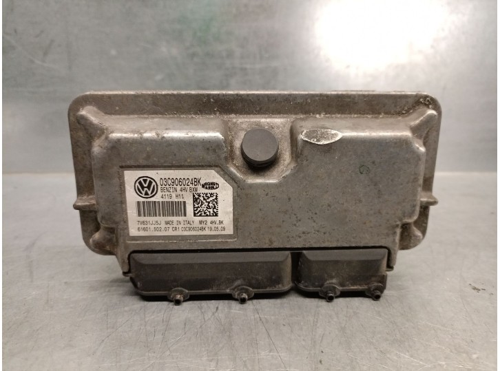 Replacement engine ECU for Seat Ibiza IV (6J5, 6P1) 1.4 OEM IAM reference 03C906024BK MAGNETI MARELLI