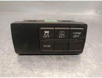 Recambio de mando multifuncion para mazda 3 sedán (bm_, bn_) 2.0 referencia OEM IAM BPB666170 BPB666170 