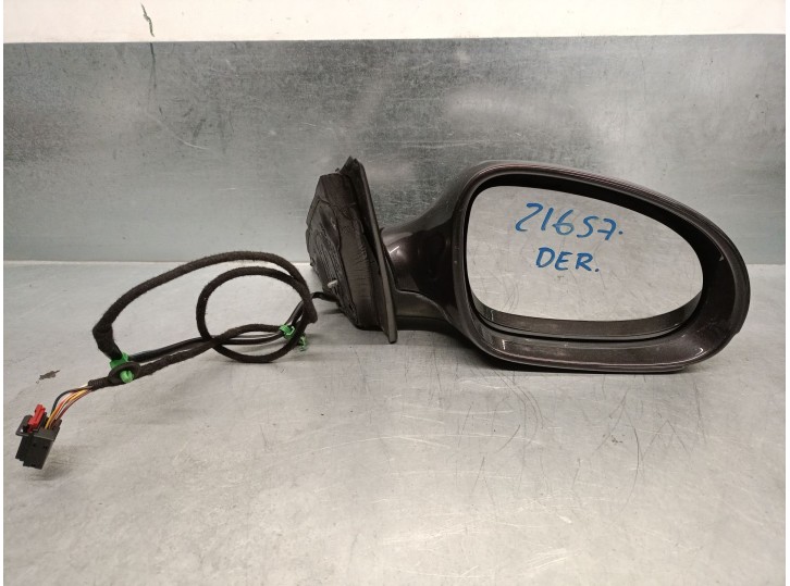 Recambio de retrovisor derecho para volkswagen passat b6 (3c2) 2.0 bluetdi referencia OEM IAM 3C0857934 3C1857508DM 