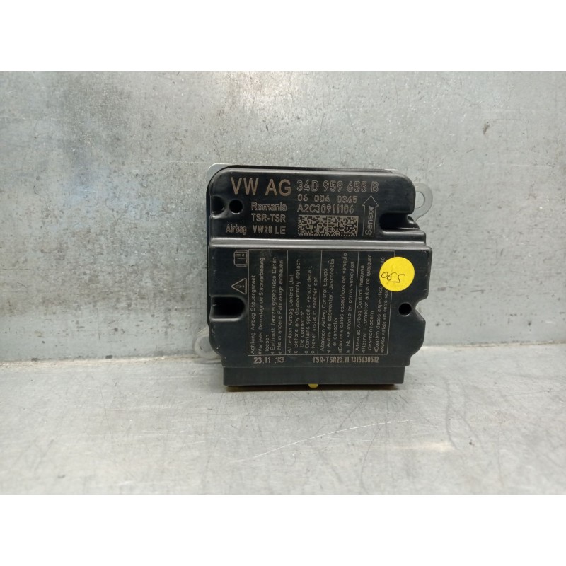 Recambio de centralita airbag para seat toledo iv (kg3) 1.6 tdi referencia OEM IAM   