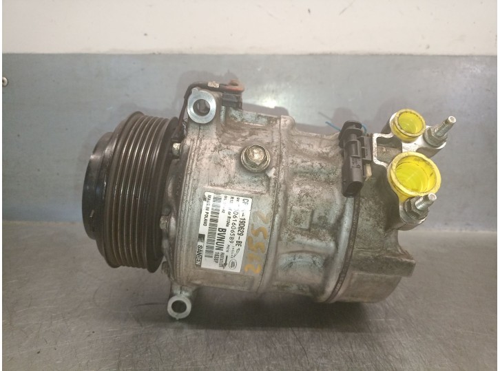 Replacement air conditioning compressor for Jaguar XE (X760) 2.0 D OEM IAM reference CPLA19D629BE PXC16 SANDEN