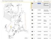 Recambio de tubos aire acondicionado para jaguar xe (x760) 2.0 d referencia OEM IAM GX7319N648BB T2H6667 