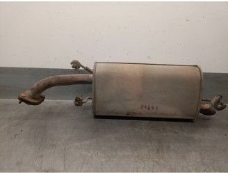 Recambio de tubo escape trasero para daewoo kalos (klas) 1.2 referencia OEM IAM DB03021 CESTA 96536892