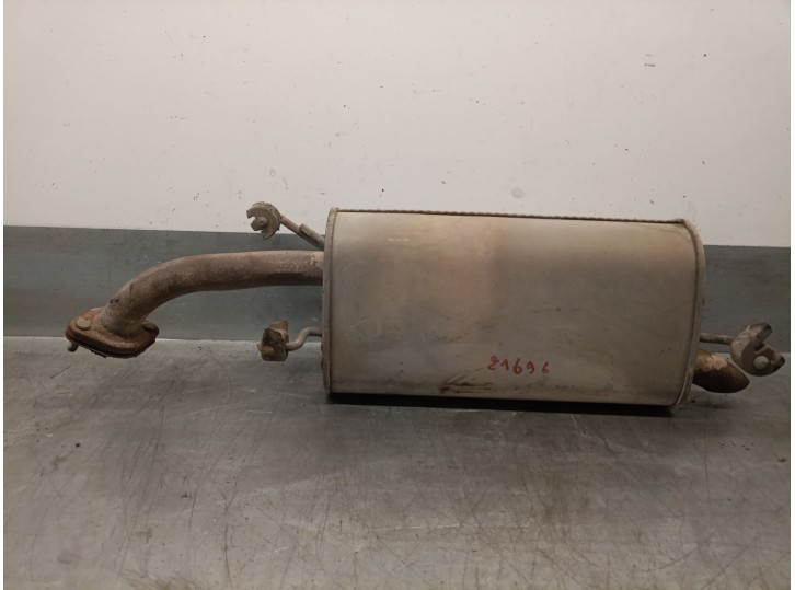 Recambio de tubo escape trasero para daewoo kalos (klas) 1.2 referencia OEM IAM DB03021 CESTA 96536892