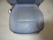 Recambio de asiento delantero izquierdo para chevrolet kalos 1.2 cat referencia OEM IAM TELA GRIS Y AZUL 5 PUERTAS
