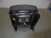 Recambio de asiento delantero izquierdo para chevrolet kalos 1.2 cat referencia OEM IAM TELA GRIS Y AZUL 5 PUERTAS