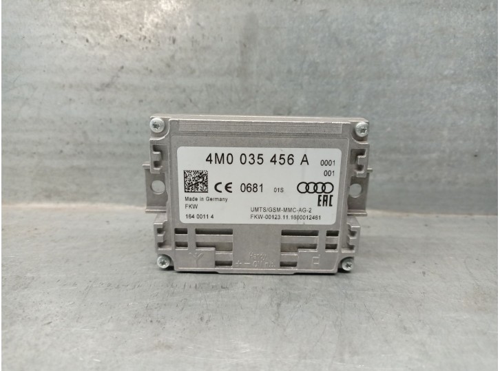 Recambio de modulo electronico para audi a4 b9 (8w2, 8wc) 2.0 tdi quattro referencia OEM IAM 4M0035456A  16400114