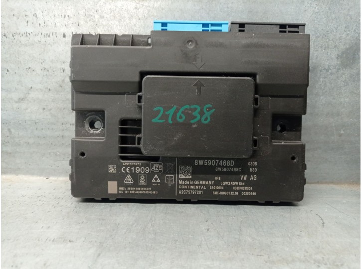 Recambio de modulo electronico para audi a4 b9 (8w2, 8wc) 2.0 tdi quattro referencia OEM IAM 8W5907468D A2C75797201