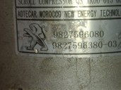 Replacement air conditioning compressor for Peugeot 208 II (UB_, UP_, UW_, UJ_) 1.2 PureTech 100 OEM IAM reference 9827596080