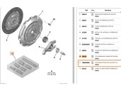 Recambio de kit embrague para citroën c3 hdi 92 sx plus referencia OEM IAM 2004CC 2004CC 