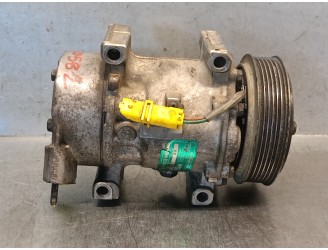 Recambio de compresor aire acondicionado para peugeot 206 berlina x-line refri referencia OEM IAM SD6V12 6453LF 