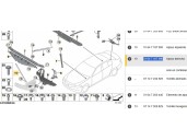 Recambio de soporte radiadores para bmw 5 touring (f11) 520 d referencia OEM IAM 7187096DK 51647187096 