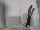 Recambio de asientos traseros para mercedes-benz clase clk (w209) coupe 2.6 cat referencia OEM IAM TELA GRIS 2 PUERTAS