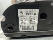 Recambio de cuadro instrumentos para bmw x3 (e83) 2.0 sd referencia OEM IAM 3451581 62103451581 102464122 JOHNSON CONTROLS