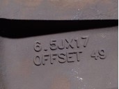 Recambio de llanta para kia stonic (yb) 1.0 t-gdi referencia OEM IAM 52910H8500 R176.5JX17OFFSET49 