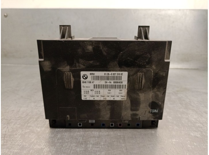 Recambio de centralita asientos para bmw 5 (e60) 520 d referencia OEM IAM 61356927310  00401108A7 TEMIC