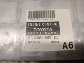 Recambio de centralita motor uce para toyota corolla (_e12_) 2.0 d-4d (cde120r_, cde120l_) referencia OEM IAM 8966102A60 