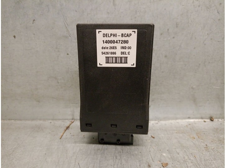 Replacement central locking control unit for Peugeot 1007 (km_) 1.4 OEM IAM reference 1400047280 DELPHI