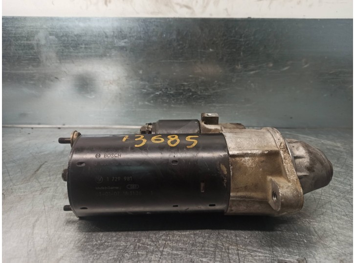 Replacement starter motor for BMW X5 (E53) 4.4 V8 32V cat (M62) OEM IAM reference 1729981 0001110072 BOSCH