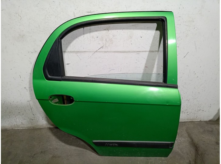 Recambio de puerta trasera derecha para chevrolet matiz (m200, m250) 1.0 referencia OEM IAM 96601253 