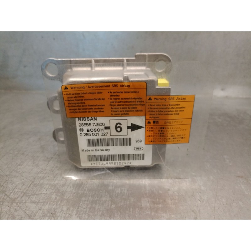 Recambio de centralita airbag para nissan primera hatchback (p11) 1.8 16v referencia OEM IAM 285567J600  0285001327 BOSCH