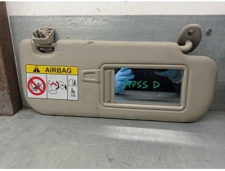 Recambio de parasol derecho para kia carens iv 1.6 gdi referencia OEM IAM 85220A4100DCM 85220A4100DCM 