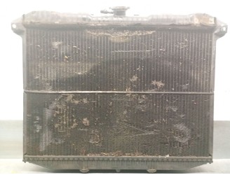 Recambio de radiador agua para nissan terrano ii (r20) 2.7 td 4wd referencia OEM IAM 214100F121 214100F121 BEHR