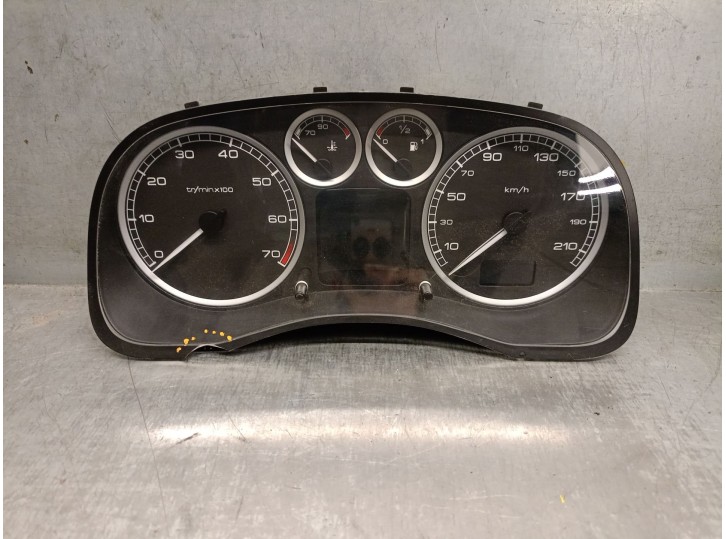 Recambio de cuadro instrumentos para peugeot 307 (3a/c) 2.0 16v referencia OEM IAM 9651299480 610543 SAGEM