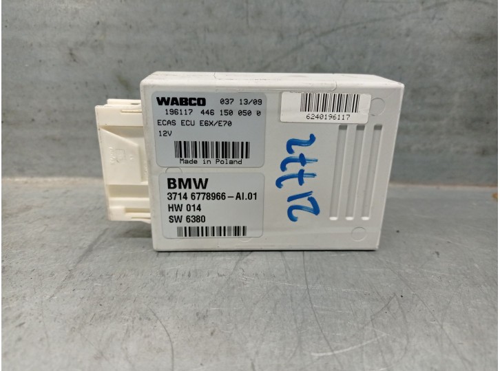 Recambio de modulo electronico para bmw x5 (e70) xdrive 35 d referencia OEM IAM 37146778966 WABCO