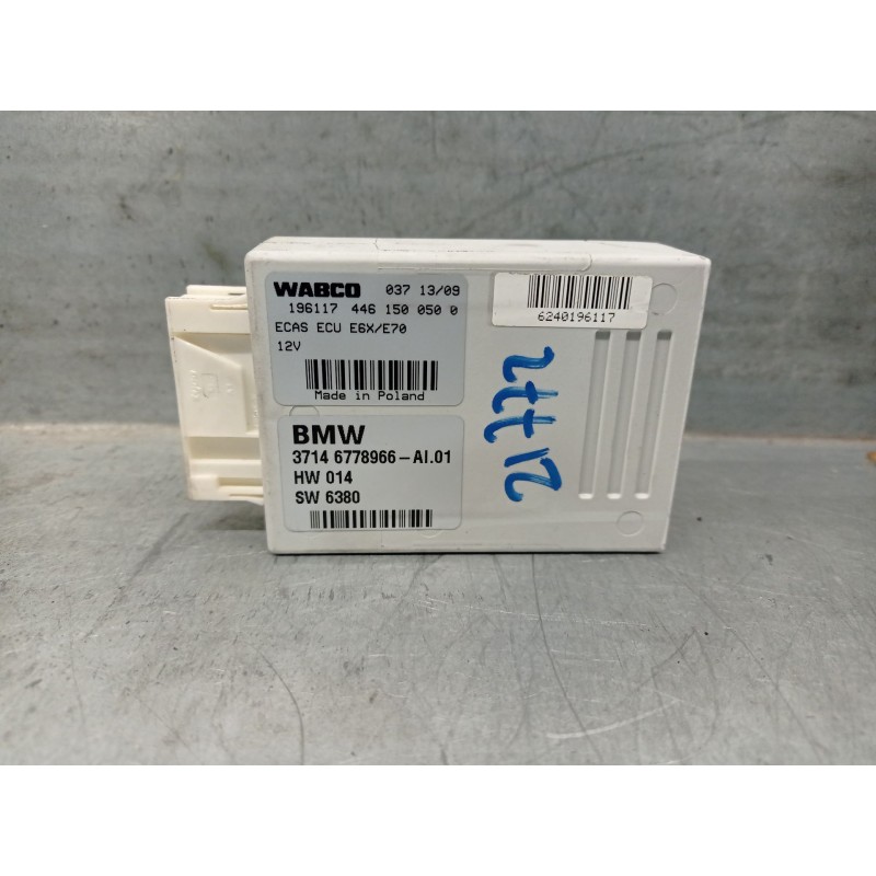 Recambio de modulo electronico para bmw x5 (e70) xdrive 35 d referencia OEM IAM 37146778966  WABCO