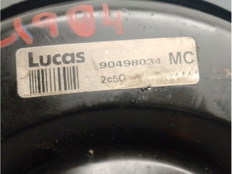 Recambio de servofreno para opel astra h (a04) 1.6 (l48) referencia OEM IAM 90498034 544082 2C5Q LUCAS