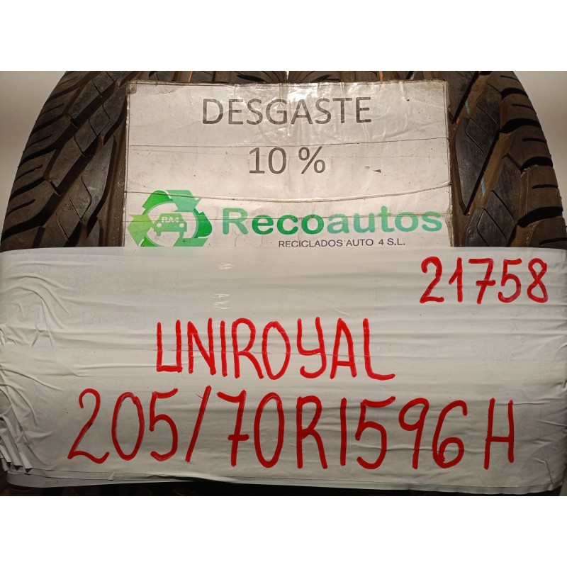 Recambio de neumatico/s para jaguar xj 6 4.2 referencia OEM IAM 20570R1596H UNIROYAL RAINEXPERT 3