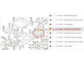 Recambio de cubrecarter para bmw 7 (e65, e66, e67) 730 ld referencia OEM IAM 51717020537 51717020537 