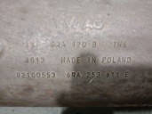 Recambio de tubo escape trasero para skoda rapid spaceback (nh1) 1.6 tdi referencia OEM IAM  6RA253609G 