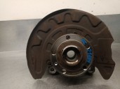 Replacement left front steering knuckle for Skoda Superb III (3V3) 2.0 TDI OEM IAM reference 5Q0407257A 5QD407253A 